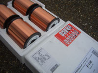 Kg 0.036mm Solderable Grade 1 Enamelled Copper Wire On HK125 Reel